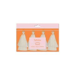 Ghoul Gang Ghost Tassel Banner - Pretty Day