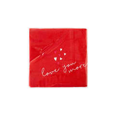 My Mind’s Eye - PLNP181 - Love You More Cocktail Napkin - Pretty Day
