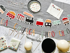 Train Banner - Pretty Day