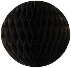Black Tissue Paper Honeycomb Balls - Pretty Day