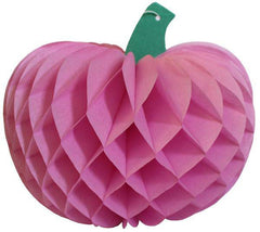 Dark Pink Pumpkin Honeycomb Decoration - Pretty Day