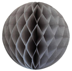 Gray Tissue Paper Honeycomb Balls - Pretty Day