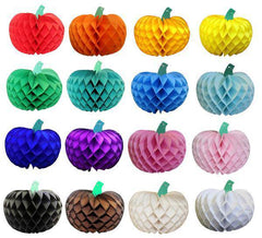 Halloween Pumpkin Honeycomb Decoration - Pretty Day