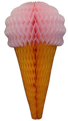 Large 20" Honeycomb Ice Cream Decoration- Light Pink S6162 - Pretty Day