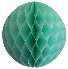 Mint Green Tissue Paper Honeycomb Balls - Pretty Day