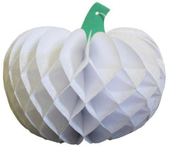 White Pumpkin Honeycomb Decoration - Pretty Day