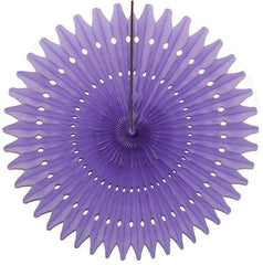 Lavender Tissue Paper Fans - Pretty Day