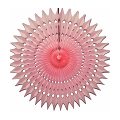 Light Pink Tissue Paper Fans - Pretty Day
