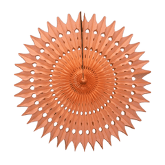 Peach Tissue Paper Fans - Pretty Day