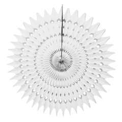 White Tissue Paper Fans - Pretty Day