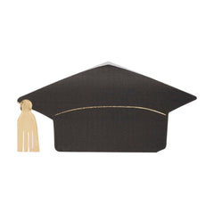 My Mind’s Eye - GRD1037 - Graduation Cap Shaped Paper Dinner Napkin - Pretty Day