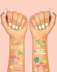 Let's Flamingle Temporary Tattoos -50pk - Pretty Day