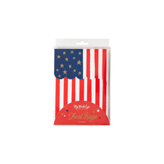 USA Flag Treat Bags -12pk - Pretty Day