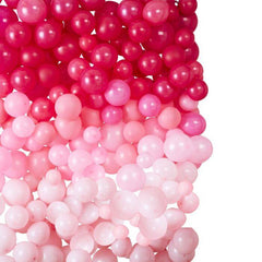 Ombre Pink Balloon Wall Decoration Kit S9218 - Pretty Day