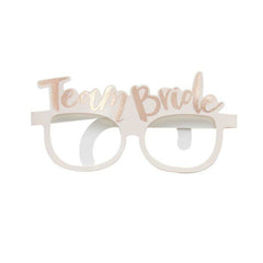 Paper Bachelorette Party Glasses- Team Bride S5059 - Pretty Day