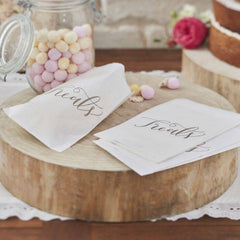 Wedding Candy Buffet Treat Bags - Pack of 25 S0061 - Pretty Day