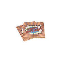 Super Hero Paper Party Napkins S1018 - Pretty Day