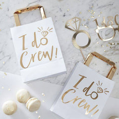 I Do Crew Bachelorette Paper Goody Bags S5080 - Pretty Day