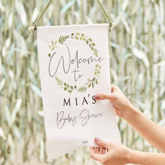 Customizable Baby Shower Welcome Sign S4050 - Pretty Day