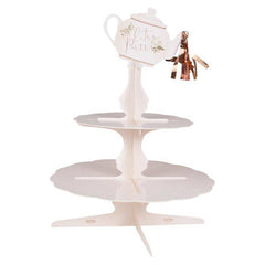 Teapot Tassel Afternoon Tea Cake Stand S8029 - Pretty Day