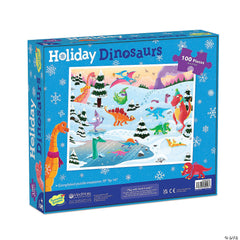 Holiday Dinosaurs Puzzle - Pretty Day