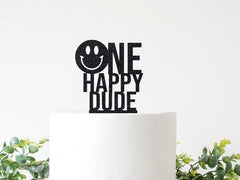 One Happy Dude Cake Topper - Pretty Day