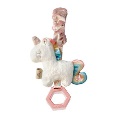 Ritzy Jingle™ Unicorn Attachable Travel Toy S3035 - Pretty Day