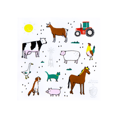 On the Farm Sticker Set - 4 Pk. S1065 - Pretty Day