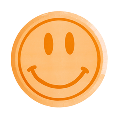 Smiley Face Dessert Plates - 8 Pk S3154 - Pretty Day