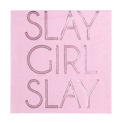 "Slay Girl Slay" Cocktail Napkins - 20 Pk. S9172 - Pretty Day