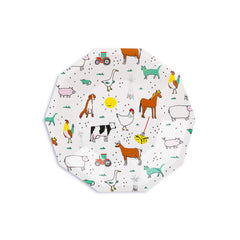 On the Farm Dessert Plates - 8 pk S2104 - Pretty Day