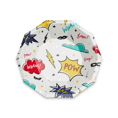Superhero Party Plates - Small S7147 - Pretty Day