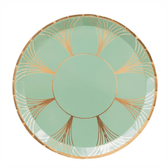 The Gatz Sage Green 9" Large Plates - 8 Pk S0120 - Pretty Day