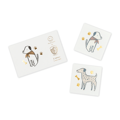 Bow Wow Temporary Tattoos - 2 Pack S1070 - Pretty Day