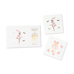 Ballerina Dancer Temporary Tattoos - 2 Pk S8068 - Pretty Day