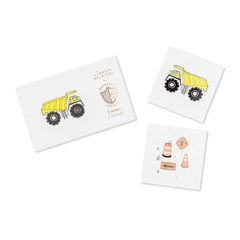 Under Construction Temporary Tattoos - 2 Pack S1069 - Pretty Day