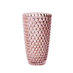Pink Acrylic Diamond Cut Hi-Ball Glass S6030 - Pretty Day