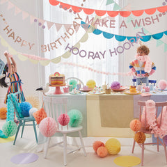 Rainbow Birthday Garlands S9059 - Pretty Day