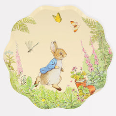 Peter Rabbit Party Plate Large 8pk S5107 - Pretty Day