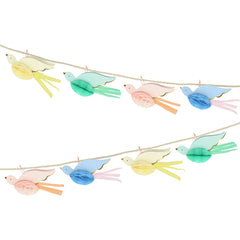 Easter Honeycomb Bird Garland - Pretty Day