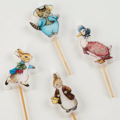 Peter Rabbit Party Birthday Candles - Pretty Day