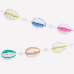Honeycomb Easter Egg Garland S4163 - Pretty Day