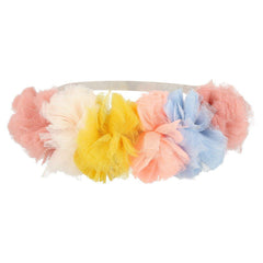 Tulle Pom Pom Dress Up Crown S2058 - Pretty Day