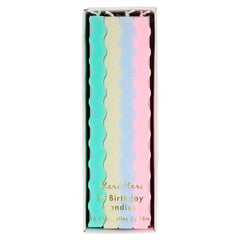 Pastel Wavy Candles 16pk S1213 - Pretty Day