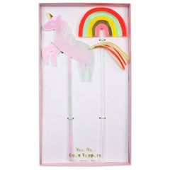 Meri Meri Unicorn Rainbow Cake Toppers S3115 - Pretty Day