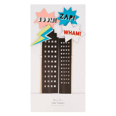 Superhero Party Cake Topper S0002 - Pretty Day