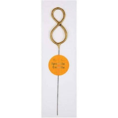 Gold Birthday Sparkler - 8 S3085 - Pretty Day
