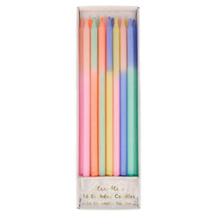 Pastel Birthday Candles- 16 pk S0111 - Pretty Day