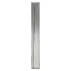 Silver Tall Tapered Birthday Candles S3038 - Pretty Day