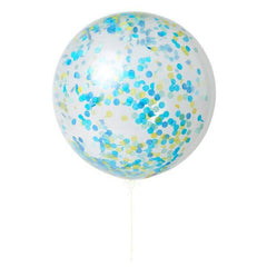 Meri Meri - Blue Giant Confetti Balloon Kit -3 pack S0129 - Pretty Day